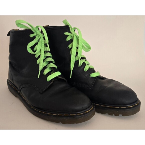 Dr Martens vintage black boots made‎ in England - see description for sizing main image 9
